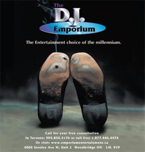 DJ Emporium exhibiting at Hamilton-Halton Fall Wedding Show 2012